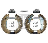 Ganasce freno Assale posteriore premontato 44313 FEBI BILSTEIN per RENAULT OPEL