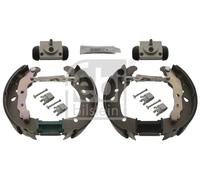 Ganasce freno Assale posteriore premontato 47162 FEBI BILSTEIN per RENAULT