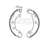 Ganasce freno Assale posteriore TX 21-02 TOMEX Brakes per ALFA ROMEO RENAULT