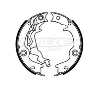 Ganasce freno Assale posteriore TX 22-54 TOMEX Brakes per KIA HYUNDAI