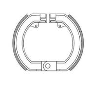 GANASCE FRENO BRENTA 024 PIAGGIO VESPA 180 SS 180 1965 1968