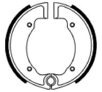 GANASCE FRENO FERODO FSB916 PER TRIUMPH CUB 500 BSA BANTAM D7 175