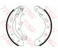 TRW GS8806 Kit ganasce freni
