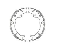 KAVO PARTS KBS-2908 Kit ganasce freni