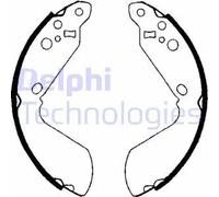 DELPHI LS1651 Kit ganasce freni