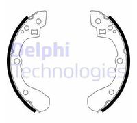 DELPHI LS1918 Kit ganasce freni