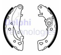 DELPHI LS1976 Kit ganasce freni