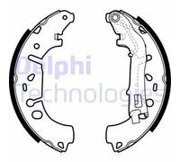 DELPHI LS1981 Kit ganasce freni