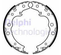 Set di ganasce freno, freno di stazionamento DELPHI LS2125