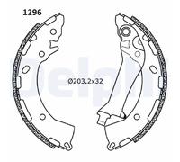 DELPHI LS2180 Kit ganasce freni