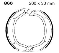 GANASCE FRENO MOTO PER BMW R80 90 100 POST. EBC 860 R100 76>77 R60/7 76>80