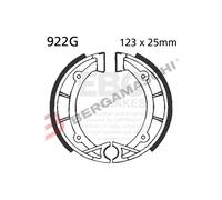 GANASCE FRENO MOTO PER FANTIC CABALLERO 50 83 SCANALATE EBC 922G ORGANICA