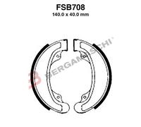 GANASCE FRENO MOTO PER FSB708 HONDA CMX CG REBEL 450 86>88 CB 250 T 78>82 400