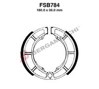 Ganasce Freno Posteriore SUZUKI VS 800 S Intruder dal 1991 al 1992 FERODO FSB784