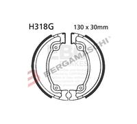 GANASCE FRENO MOTO PER HONDA TRANSALP 600 87>90 SCANALATE H318G XL 250 82>82 400