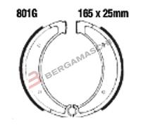 GANASCE FRENO MOTO PER HUSQVARNA WR 250/450 71>74 SCANALATE EBC 801G ORGANICA