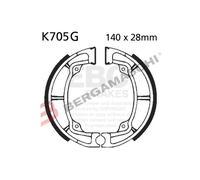 GANASCE FRENO MOTO PER KAWASAKI KLF 220/250 88>11 SCANALATE EBC K705G 200 88>97