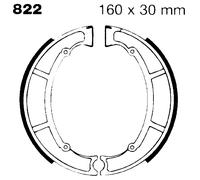 GANASCE FRENO MOTO PER MAICO POST. EBC 822G ALL MODELS>85