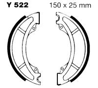 Ebc Plain Series Organic Y522 Front Brake Shoe Oro