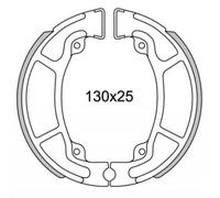 Ganasce freno posteriore tipo GF.1316 per Dylan 125, NES @ 125/ 150 @ 150 PSI,SES 150 Dylan, SH125 SH150,