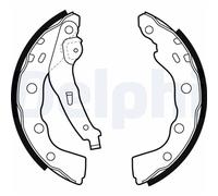 Ganasce freno posteriori Delphi per Isuzu D-Max Mitsubishi Carisma Space