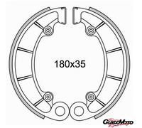 GANASCE FRENO POSTERIORI NEWFREN HONDA SHADOW TRX GF1232