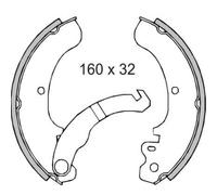 Ganasce freno posteriori PIAGGIO APE 50 RST MIX 2004 2005 RMS
