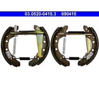 Ganasce freno premontato 03.0520-0415.3 ATE per AUDI VW SEAT
