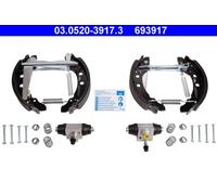 ATE 03.0520-3917.3 Kit freno, Freno a tamburo