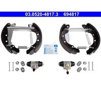 Ganasce freno premontato 03.0520-4817.3 ATE per VW SEAT SKODA