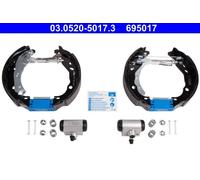 ATE Kit Ganasce Freno Posteriore per Renault Clio IV Bh _ Dacia Sandero II