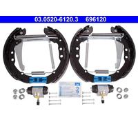 Ganasce freno premontato 03.0520-6120.3 ATE per AUDI VW SEAT