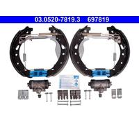 Ganasce freno premontato 03.0520-7819.3 ATE per MAZDA 2 Hatchback 2