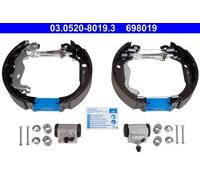 Ganasce freno premontato 03.0520-8019.3 ATE per DACIA DUSTER DUSTER Cassone/SUV