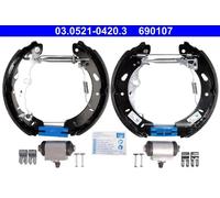 ATE Kit ganasce freno compatibile con 03.0521-0420.3