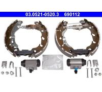 Ganasce freno premontato 03.0521-0520.3 ATE per FIAT FORD