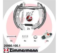 Ganasce freno premontato 20990.100.1 ZIMMERMANN per AUDI VW SEAT