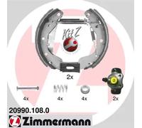 Ganasce freno premontato 20990.108.0 ZIMMERMANN per OPEL DAEWOO