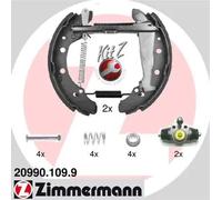 ZIMMERMANN 20990.109.9 Kit freno, Freno a tamburo