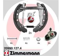 Ganasce freno premontato 20990.127.4 ZIMMERMANN per SKODA VW