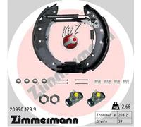 ZIMMERMANN 20990.129.9 Kit freno, Freno a tamburo