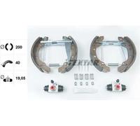 Ganasce freno premontato 84044703 TEXTAR per VW SEAT SKODA