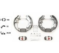 TEXTAR 84054300 Kit freno, Freno a tamburo