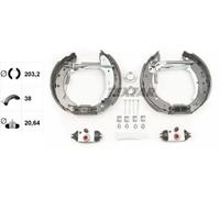 TEXTAR 84061801 Kit freno, Freno a tamburo