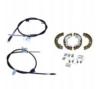 Denckermann Kit ganasce freno B120180 assale posteriore per Toyota Corolla