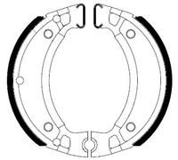 Ganasce freno Standard Route per YAMAHA TT-R 125 LE GRANDES ROUES 2002-2013 Post