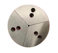 Ganasce idrauliche a ventaglio da 8 pollici con 3 ganasce morbide adatte for mandrini idraulici e pneumatici(8 inch 37mm high)