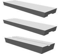 Ganasce Protettive per Morsa 90mm 3.5 Pollici - Set Stampato 3D a Pressione