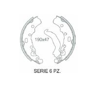 GANASCE SERIE COMPLETA ANTERIORE+POSTERIORE 6PZ PIAGGIO APE CAR P2/P3 220 '79