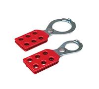 Ganascia di Bloccaggio in Acciaio Con Grillo, 40mm x 111.06mm x 5.69mm, Rosso